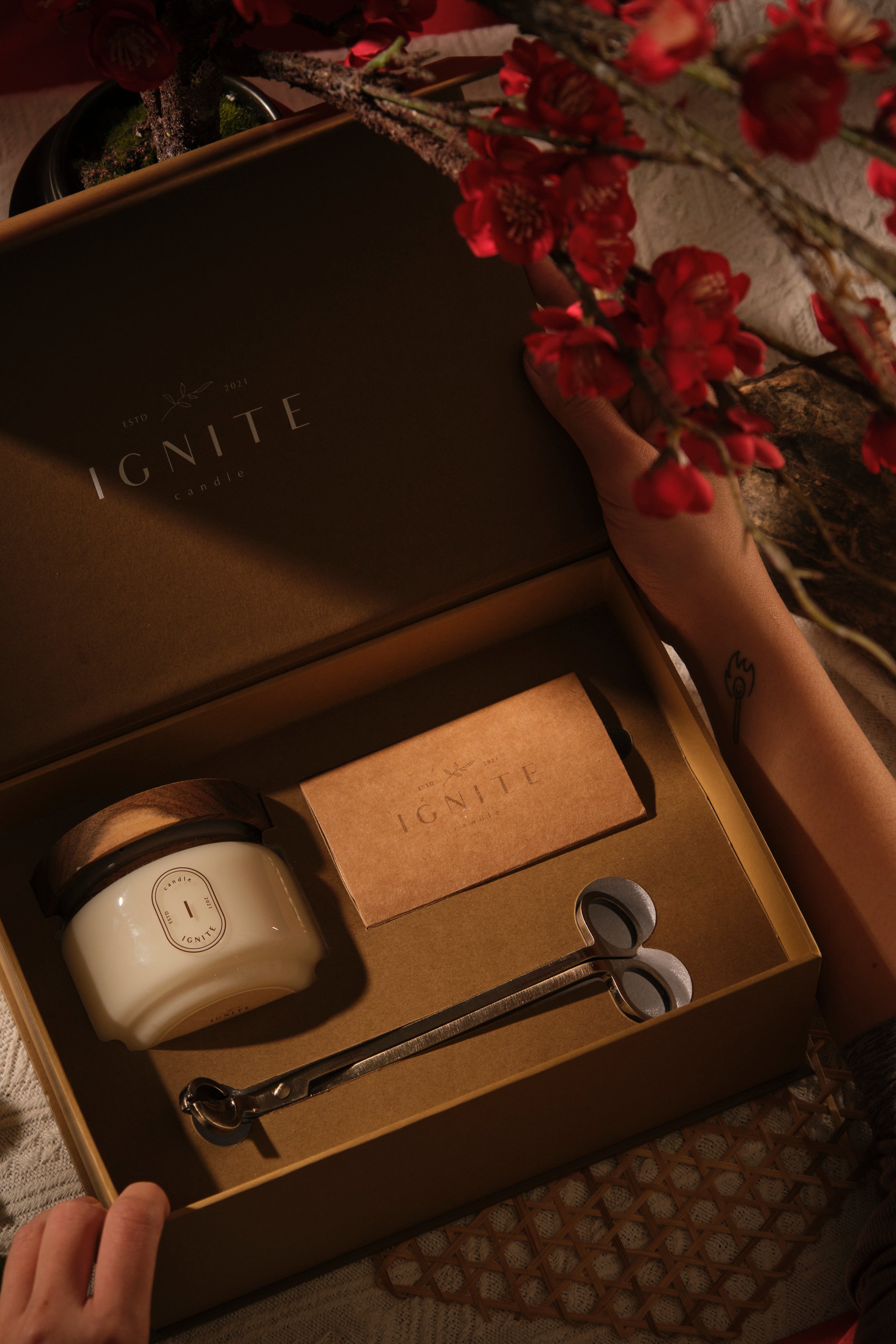 Candle gift set