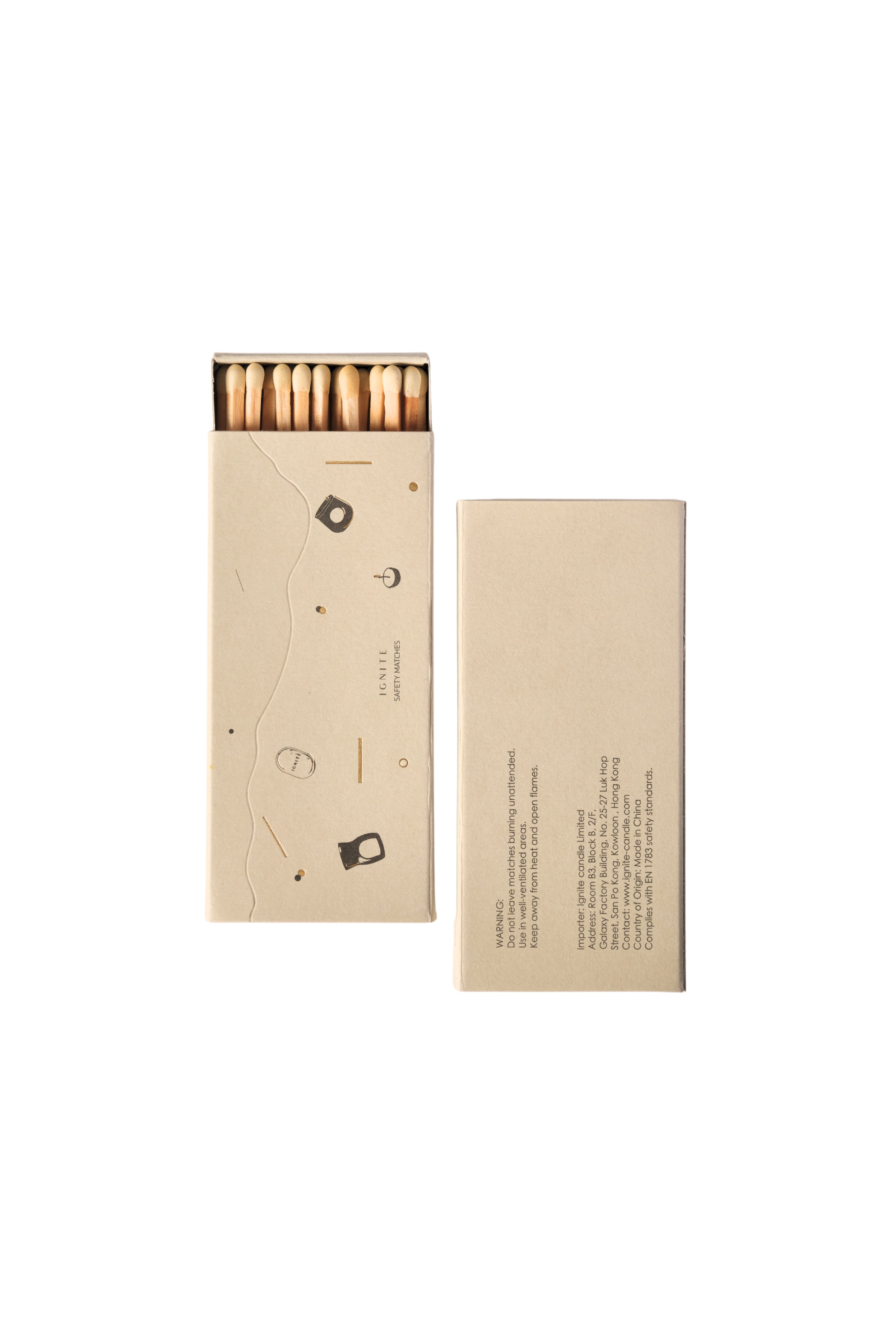 Long Wooden Candle Matches