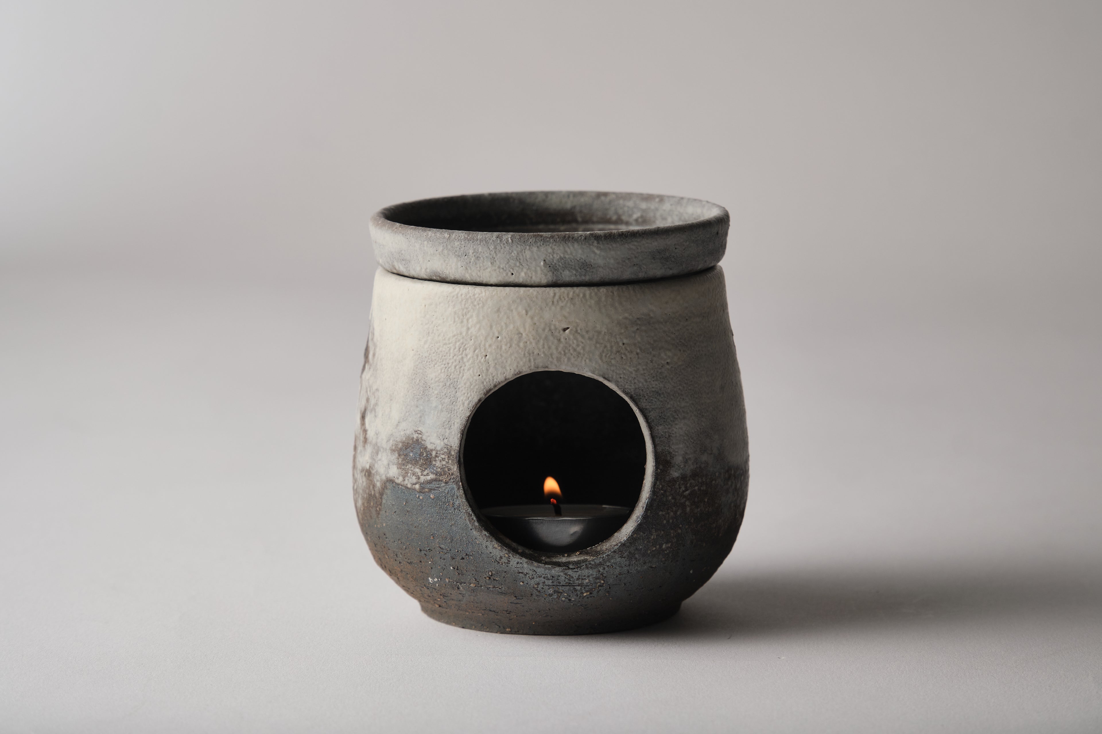 Ashscape Japanese Shigaraki Handcrafted oil Burner | Limited to 30 Pieces (Pre-order)