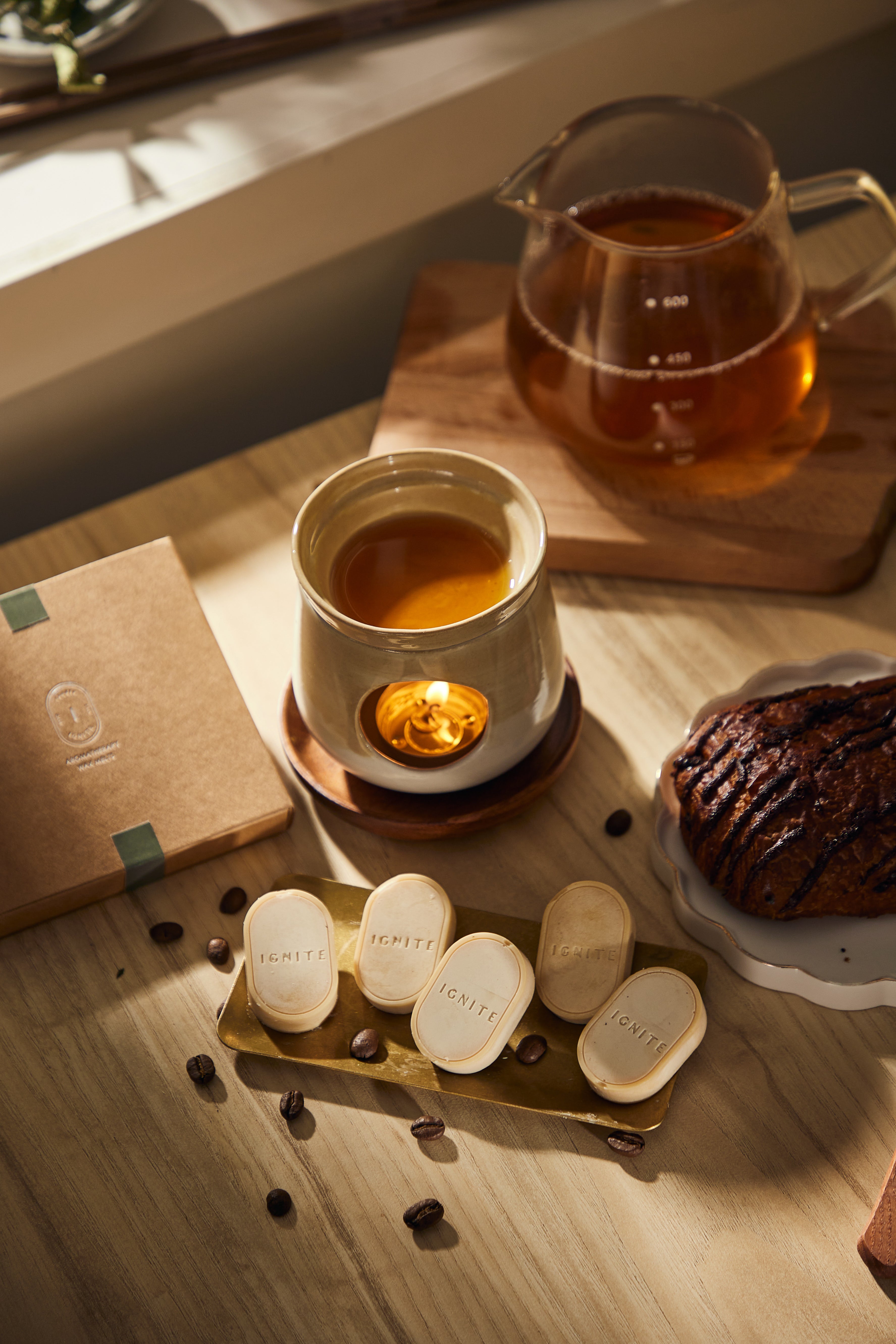 Coffee shop wax melts