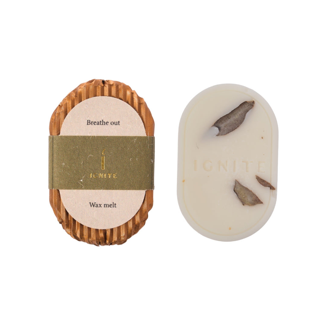Breathe out wax melts