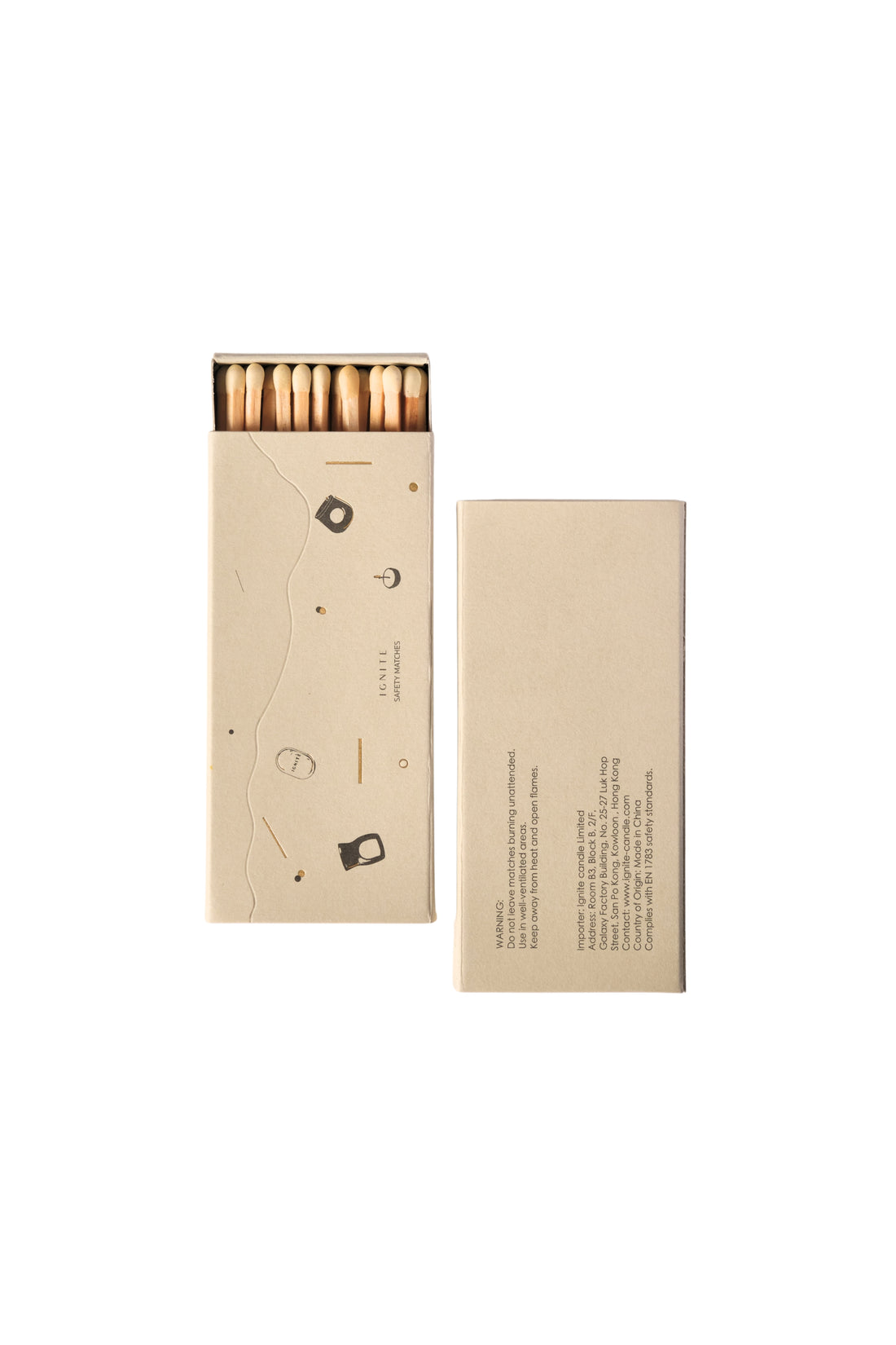 Long Wooden Candle Matches