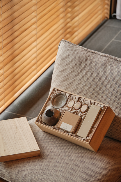 Ashscape Japanese Shigaraki Handcrafted Wax melt gift set