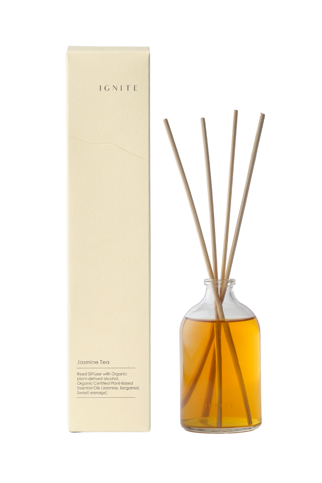 Jasmine Tea organic essential oil Reed diffuser
