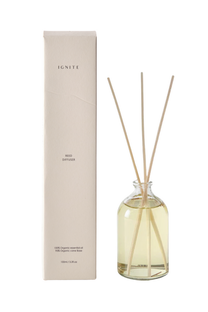 Sandalwood &amp; Neroli  organic essential oil Reed diffuser