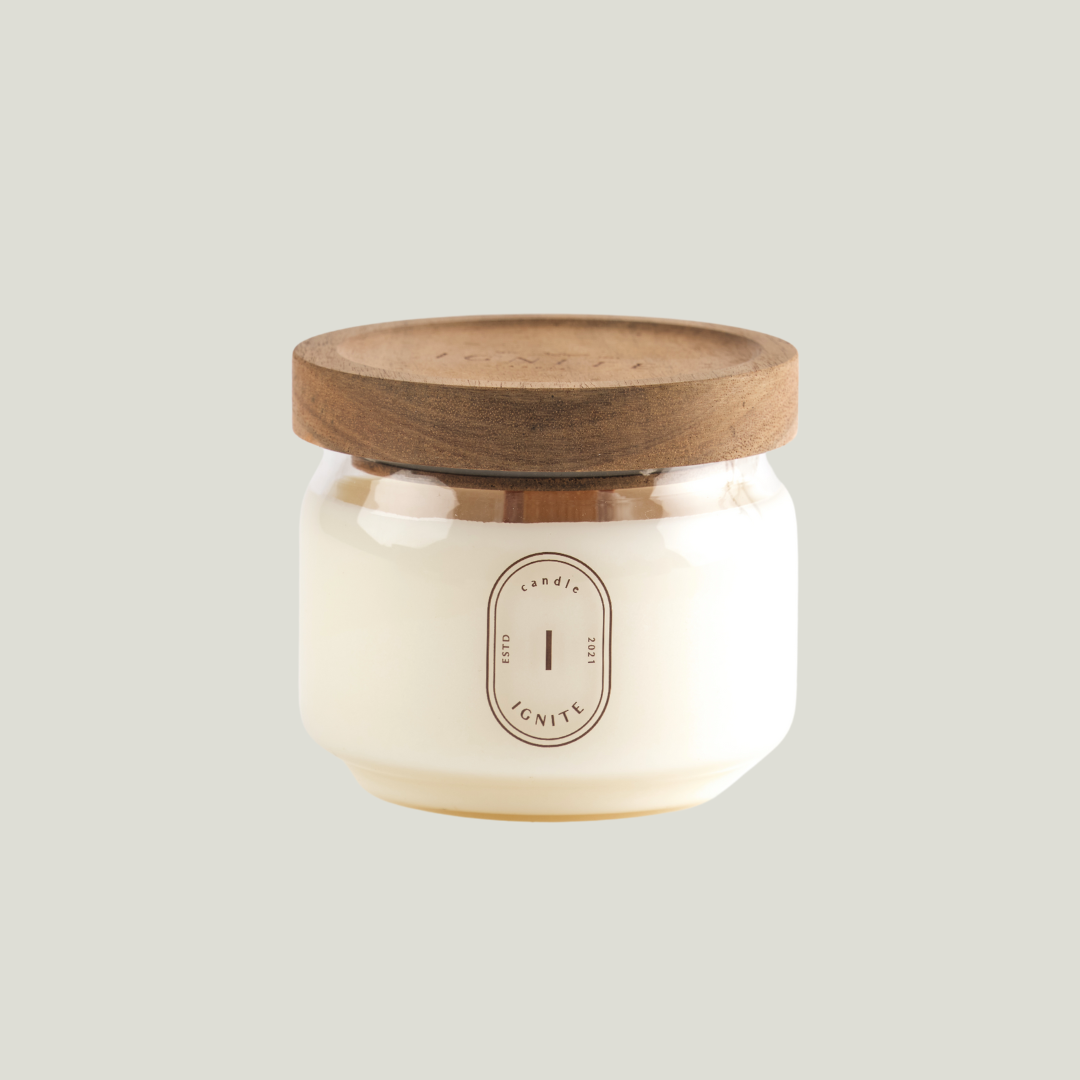 Breathe out aromatherapy scented candle